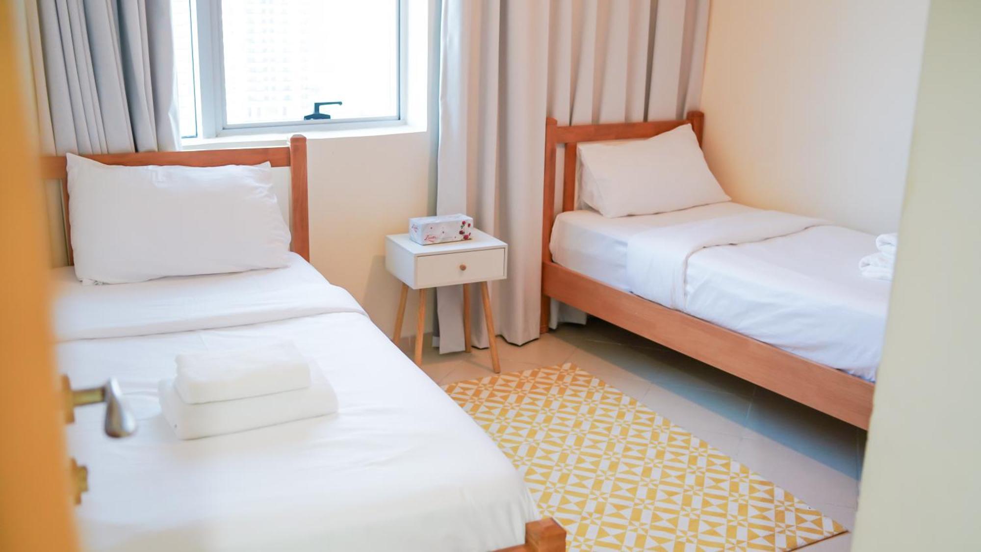 Spacious 2 Bed Apt At Marina High Floor 두바이 외부 사진
